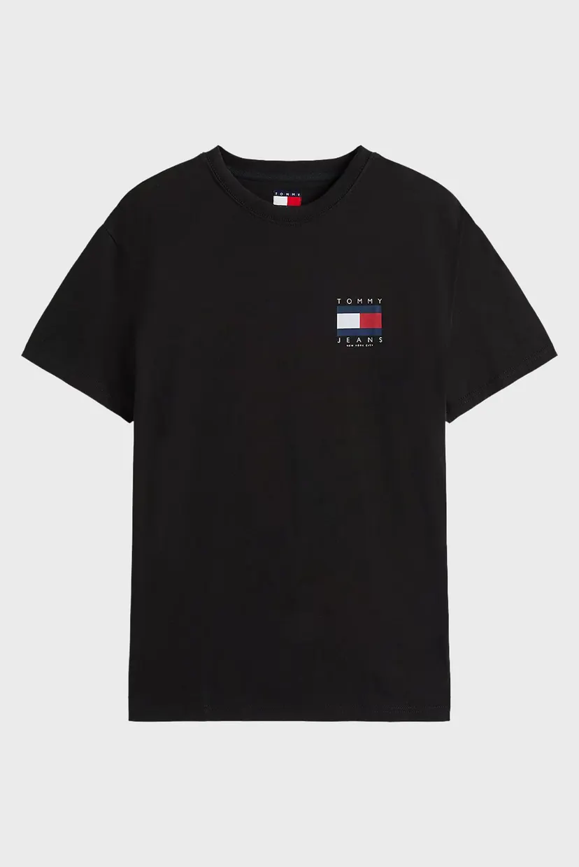 Чоловіча чорна футболка TJM REG FLAG 5
