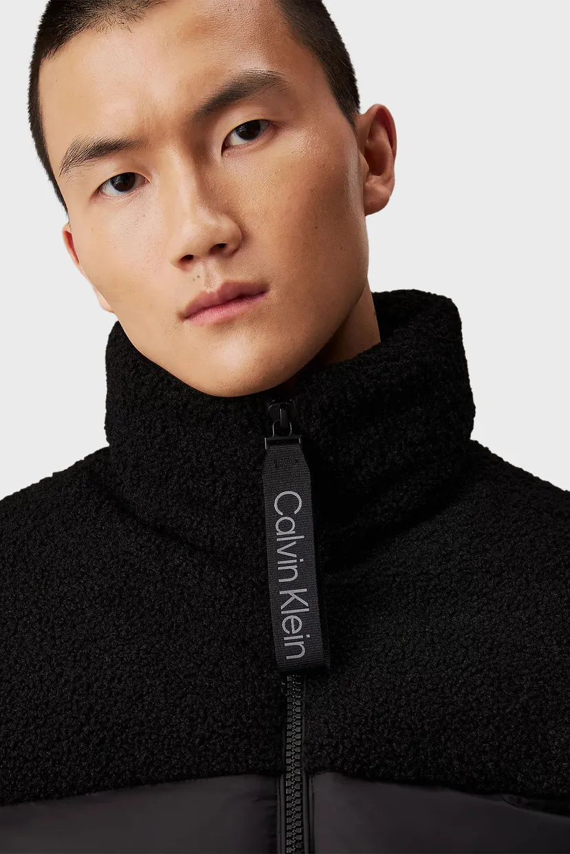Чоловіча чорна куртка SHERPA PUFFER JACKET 4