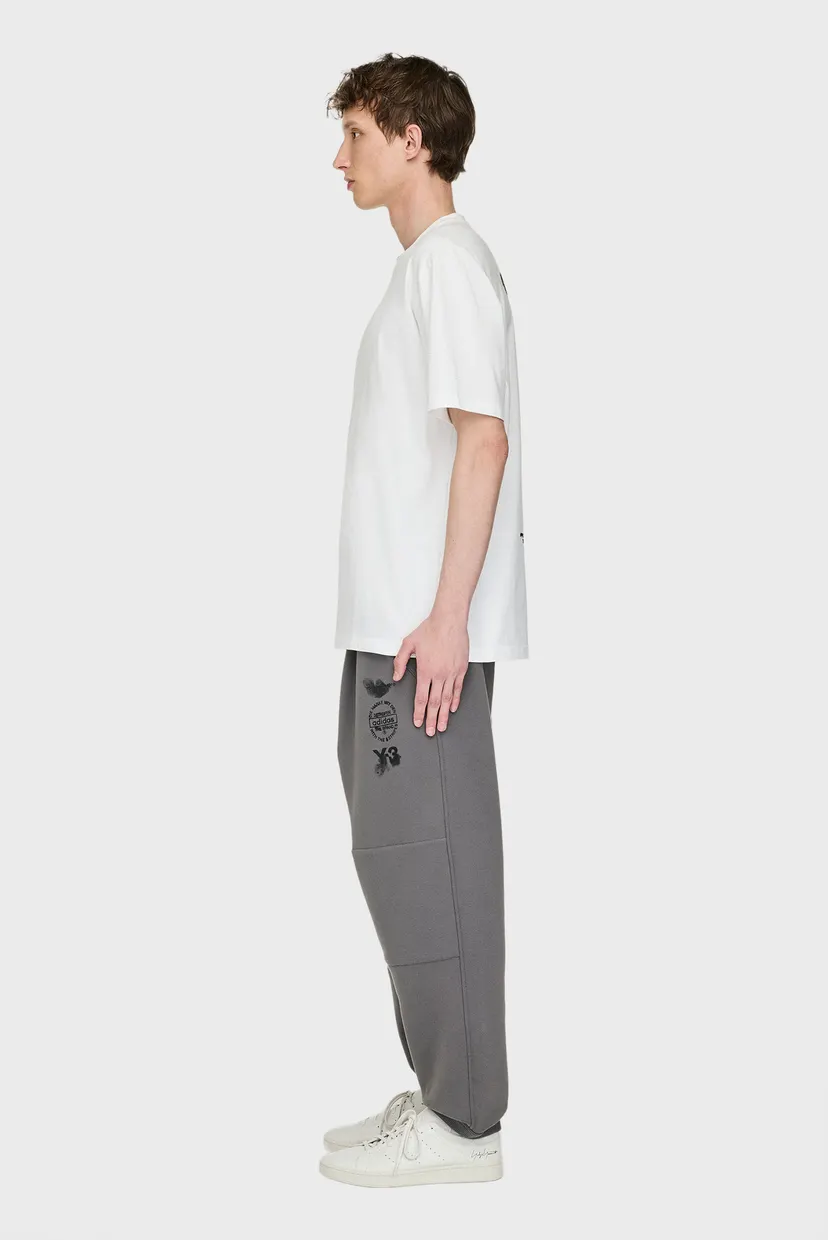Белая футболка Y-3 Graphic (унисекс) 4
