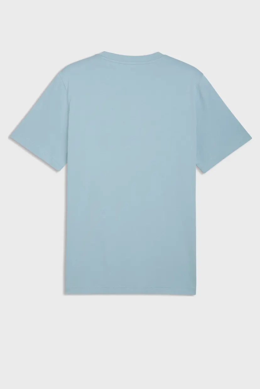 Мужская голубая футболка Essentials Small No.1 Logo Tee Men 5