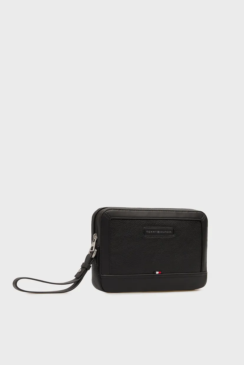 Чоловіча чорна борсета CENTRAL POUCH 3