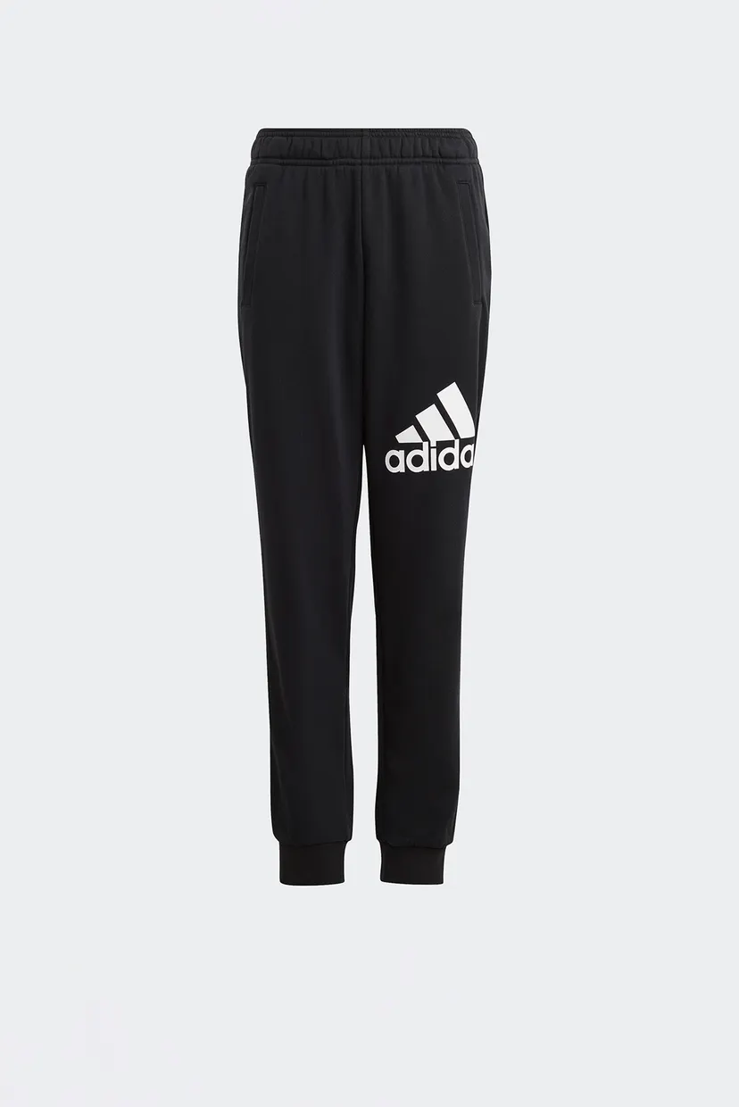 Дитячі чорні спортивні штани Essentials Regular Fit Big Logo Cotton 6