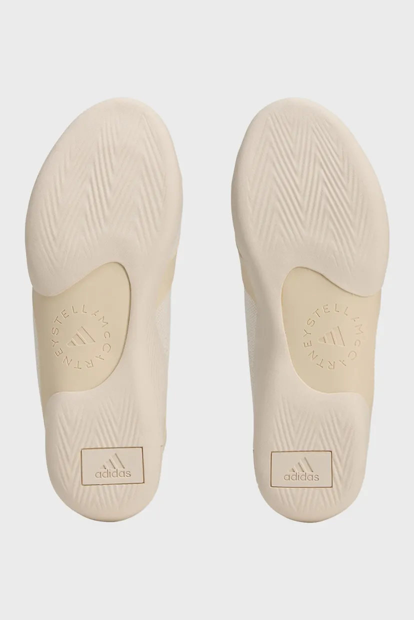 Бежеві сліпони adidas By Stella McCartney Taekwondo 3