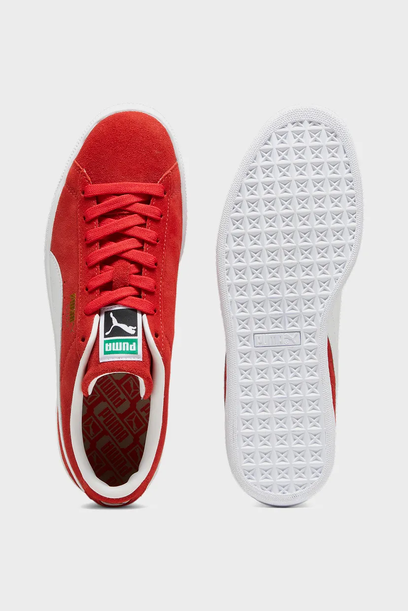 Червоні замшеві снікерси Suede Classic Sneakers Unisex 5