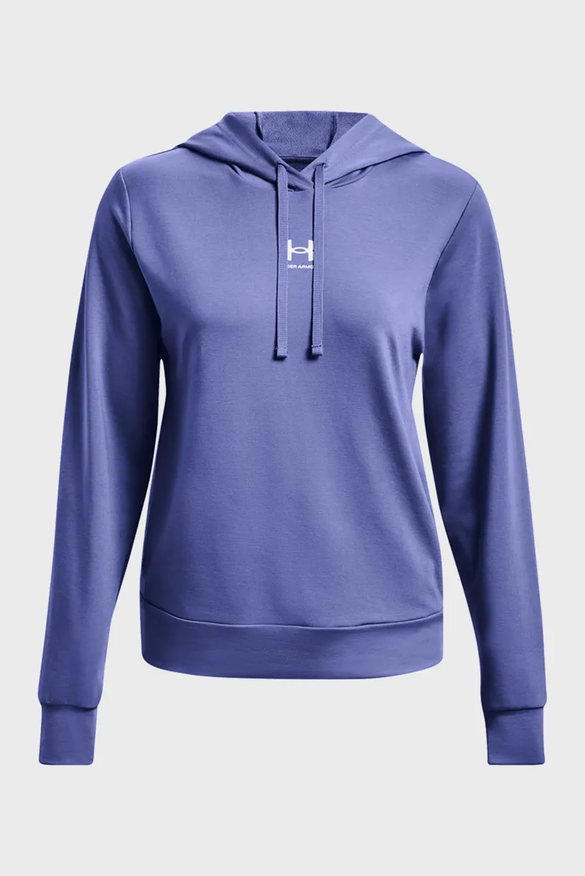 Женское синее худи Rival Terry Hoodie 5