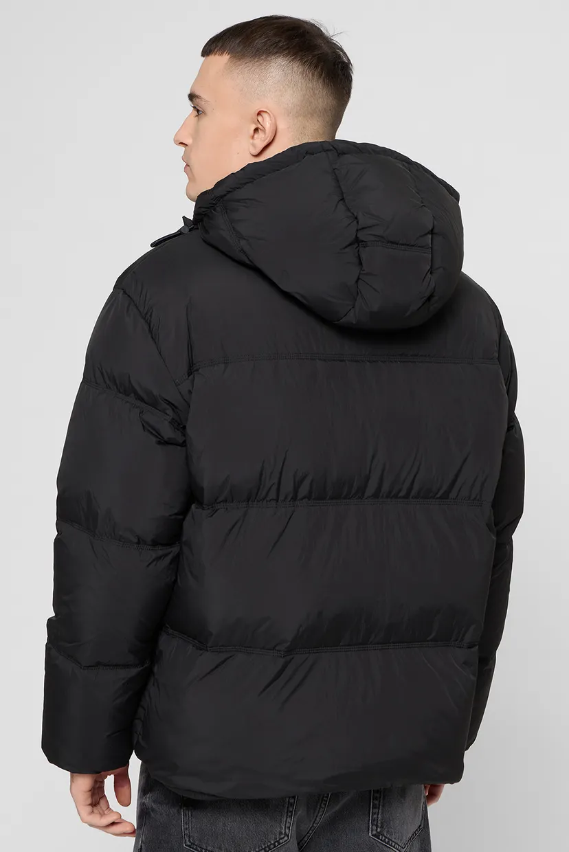 Мужская черная куртка HUGO blue 50546652;001 — MD-Fashion