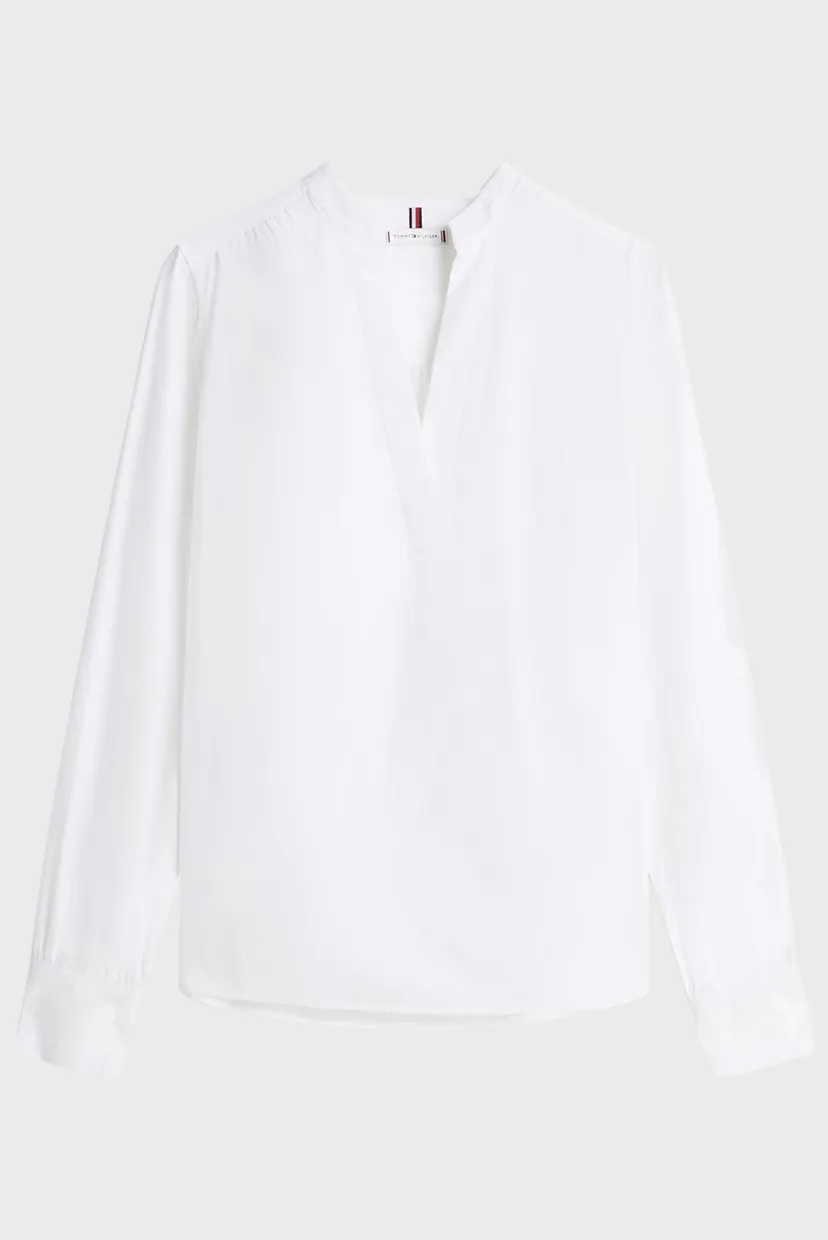 Жіноча біла блуза POPLIN 5
