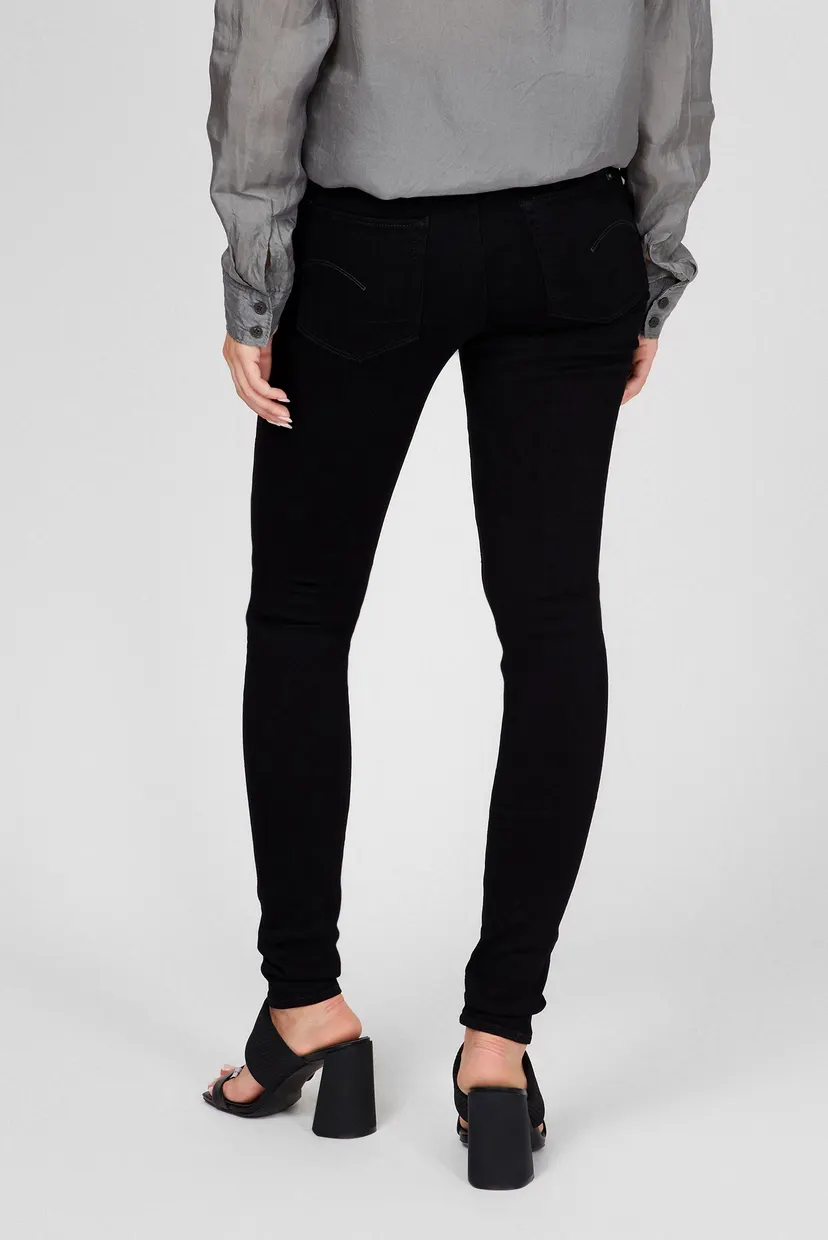 Жіночі чорні джинси 3301 High Skinny 4