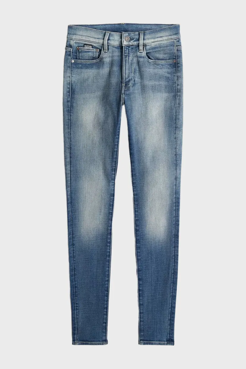 Женские синие джинсы 3301 Skinny Wmn 6