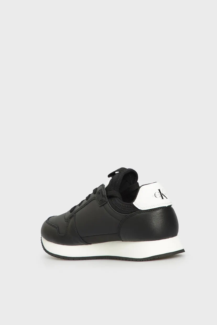 Женские черные кроссовки RUNNER SOCK LACEUP ML LTH 5