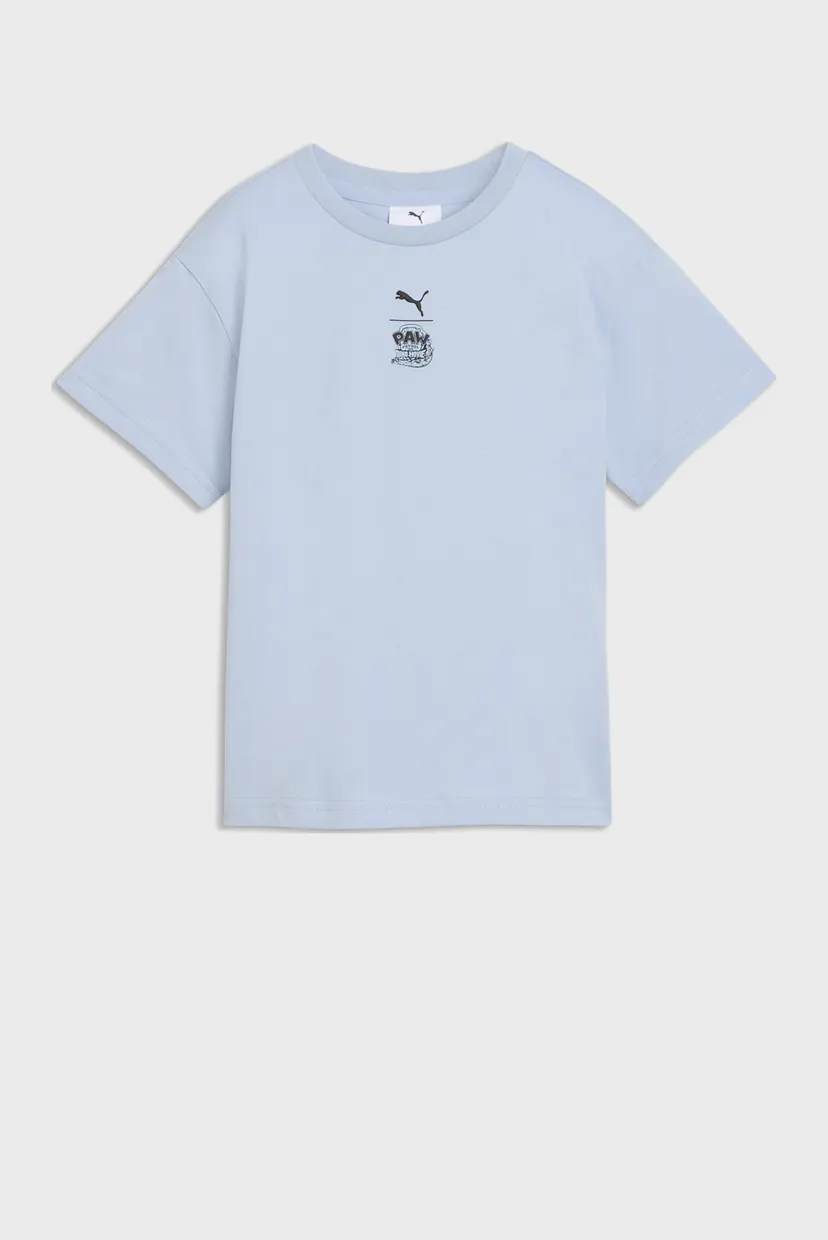 Дитяча блакитна футболка PUMA x PAW PATROL Relaxed Graphic Tee Kids 4