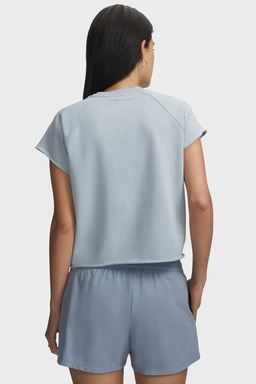 Жіноча блакитна футболка Icon WM Cut Off SS-GRY 3