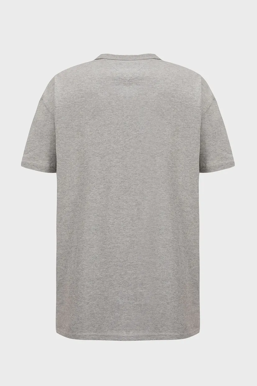 Чоловіча сіра футболка TJM REG TOMMY CREST TEE 5