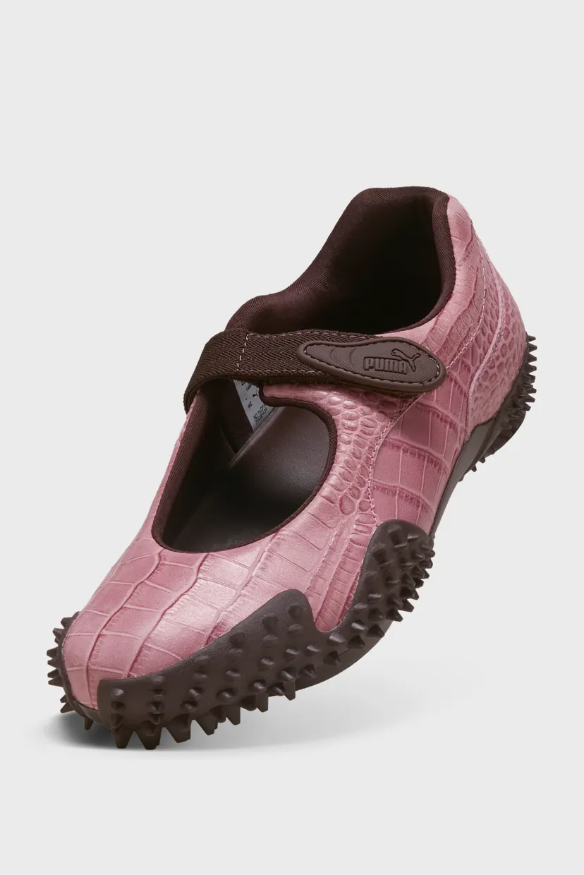 Розовые кожаные балетки Mostro Fey Sneakers Unisex 6