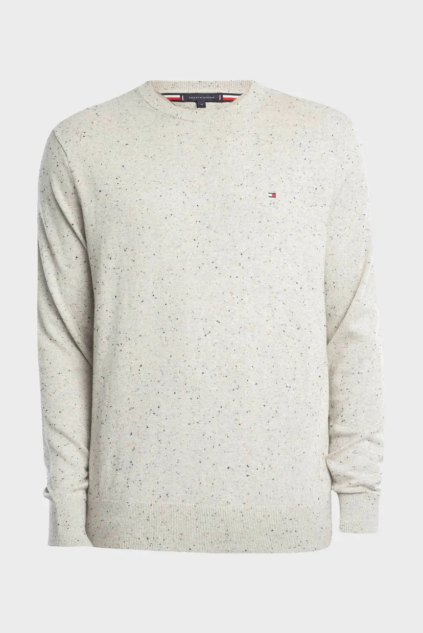 Чоловічий сірий джемпер PIMA ORG CTN CASHMERE CREW NECK 5