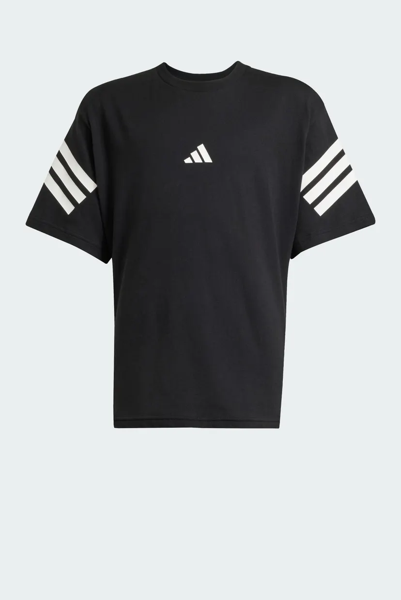 Дитяча чорна футболка Future Icons 3-Stripes Kids 6