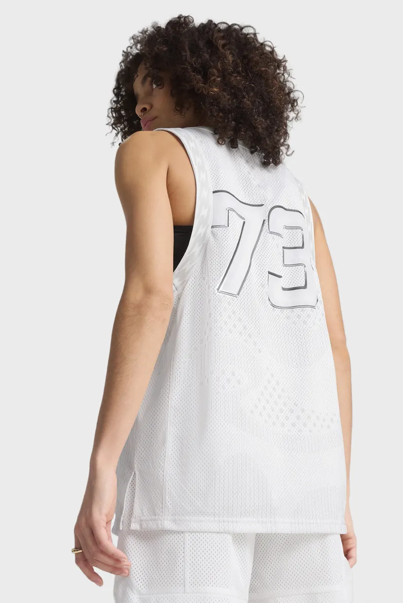 Жіноча біла майка Jer-She Basketball Jersey Women 3
