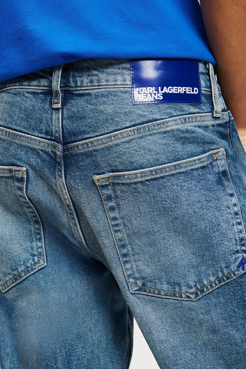 Чоловічі сині джинси klj tapered denim 4
