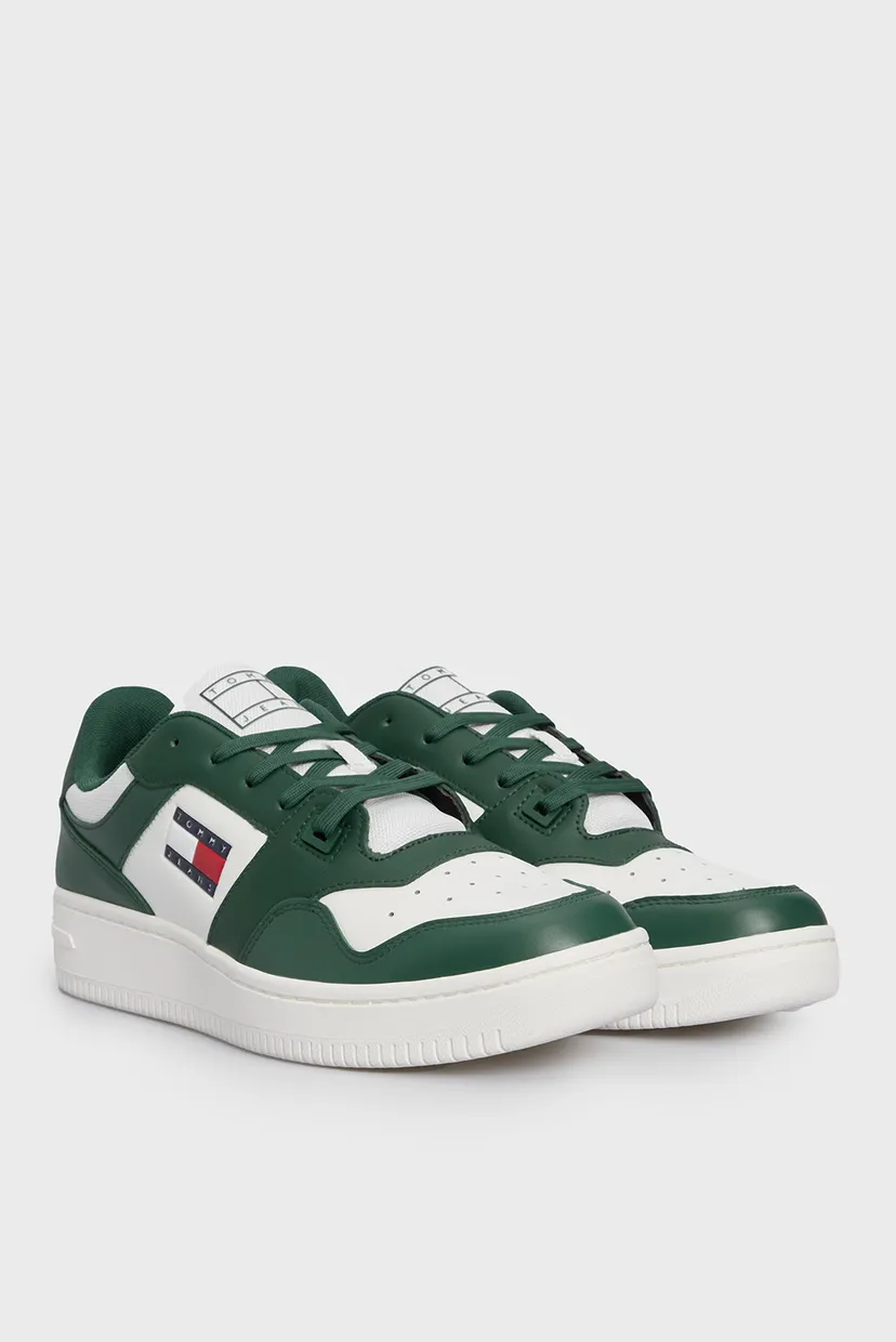 Мужские кожаные сникерcы TJM RETRO BASKET ESS 3