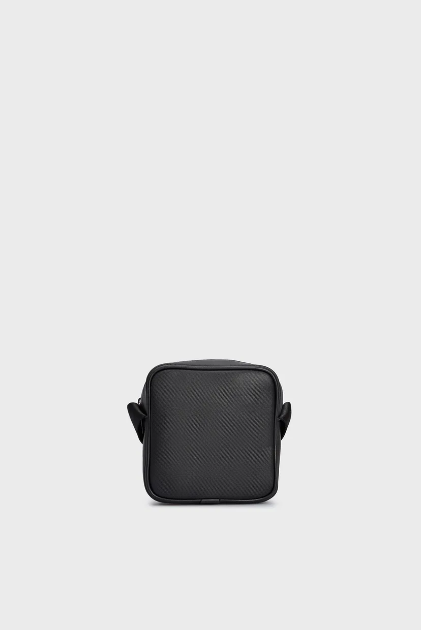 Мужская черная сумка CK EST. PU CUBE REPORTER+CASE 4