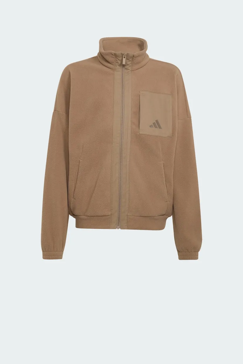 Дитяча коричнева спортивна кофта FUTURE ICONS FULL ZIP FLEECE 8