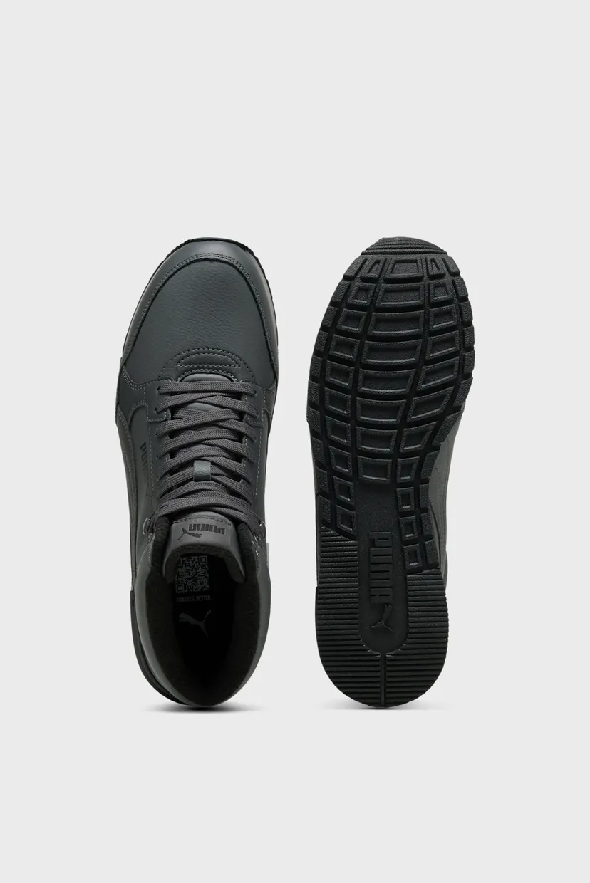 Темно-серые хайтопы ST Runner Mid-Cut Sneakers 4