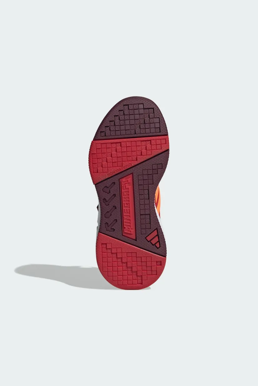 Дитячі червоні кросівки ADIDAS MINECRAFT PRO CHILDREN 3