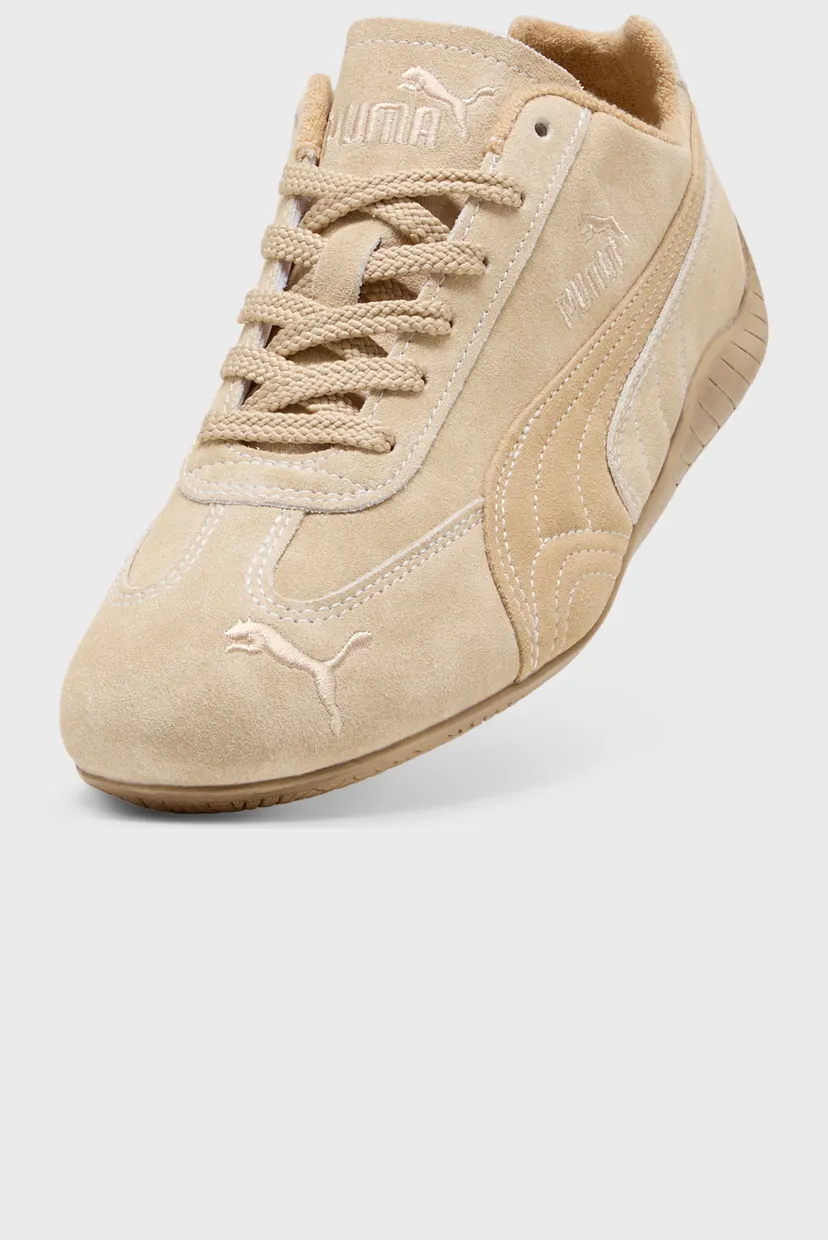 Бежевые замшевые кроссовки Speedcat Mat Play Sneakers Unisex 6