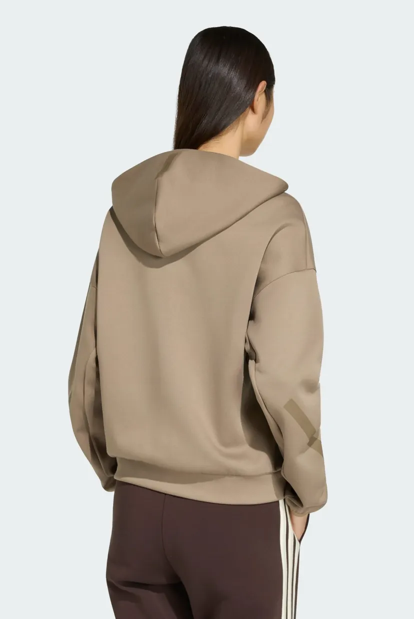 Жіноче коричневе худі ADIDAS Z.N.E. FULL ZIP 3