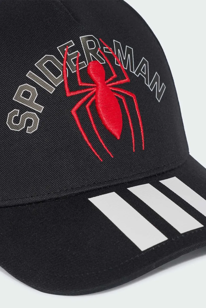 Дитяча чорна кепка ADIDAS MARVEL SPIDER-MAN 3