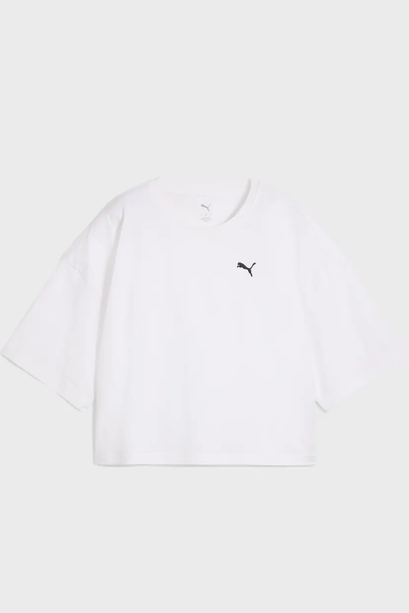 Жіноча біла футболка WARDROBE ESS Oversized Short Tee Women 4