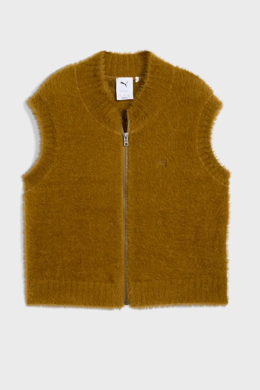 Жіночий гірчичний жилет YONA Full-Zip Vest Women 6