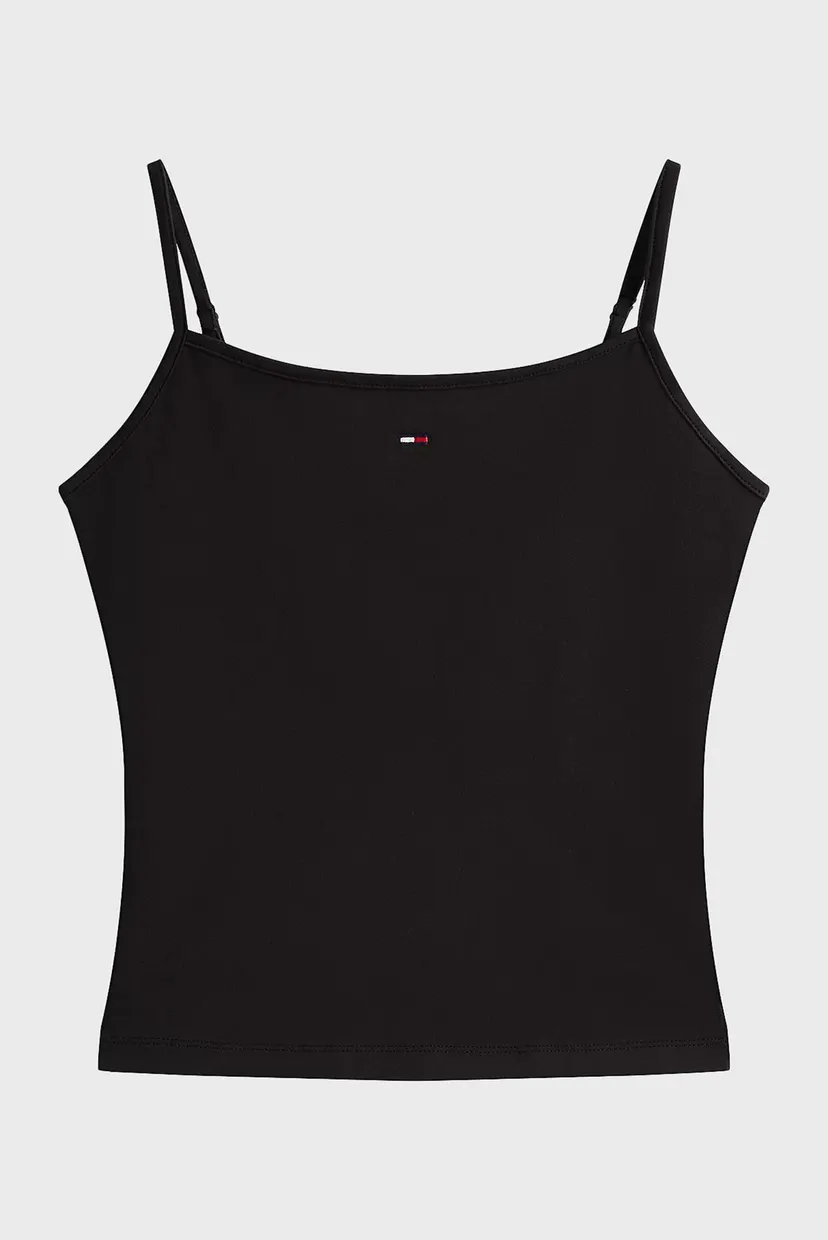 Женский черный топ ESSENTIAL STRAP TOP EXT 5