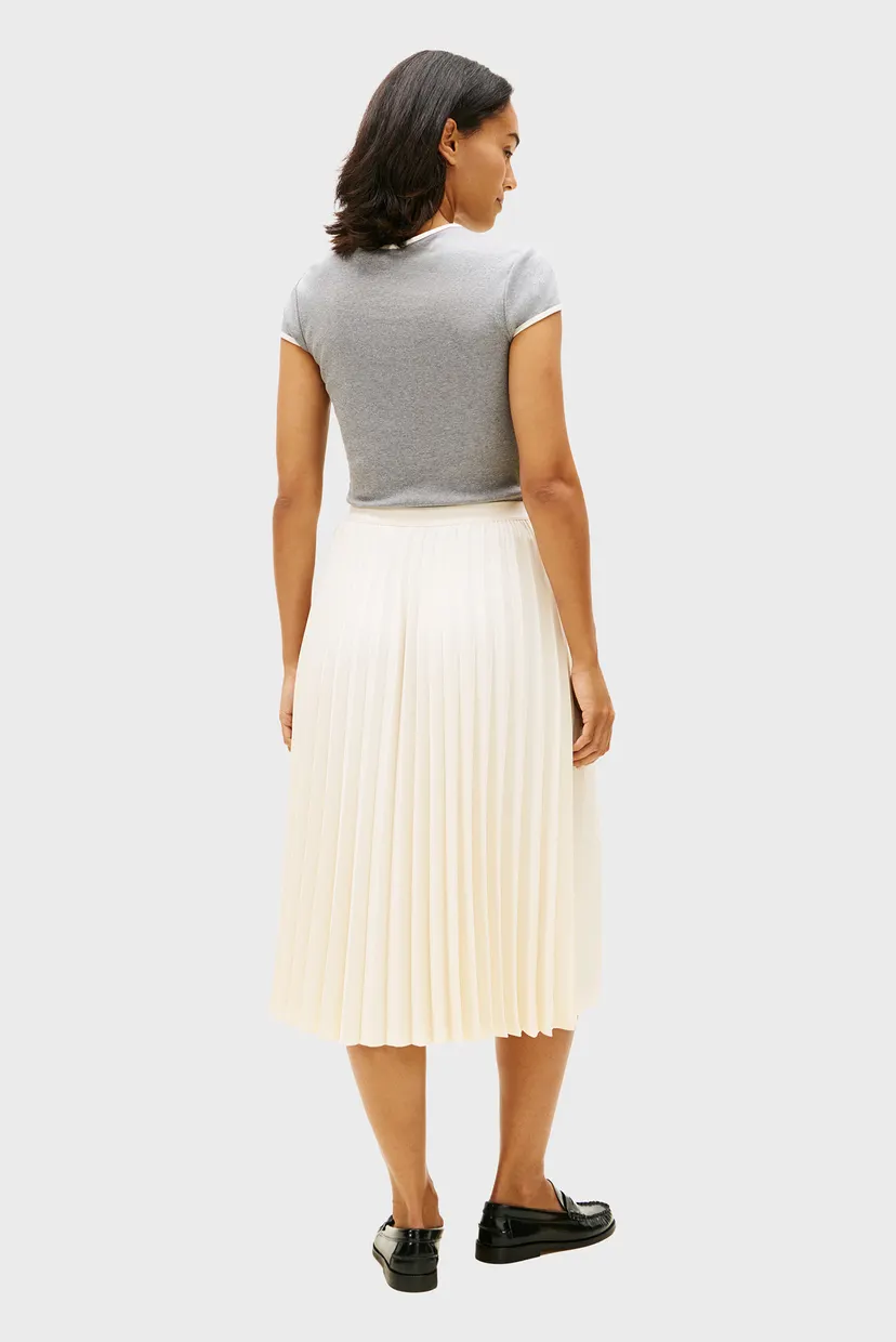 Женская жемчужная плиссированная юбка FLUID PLEATED 3