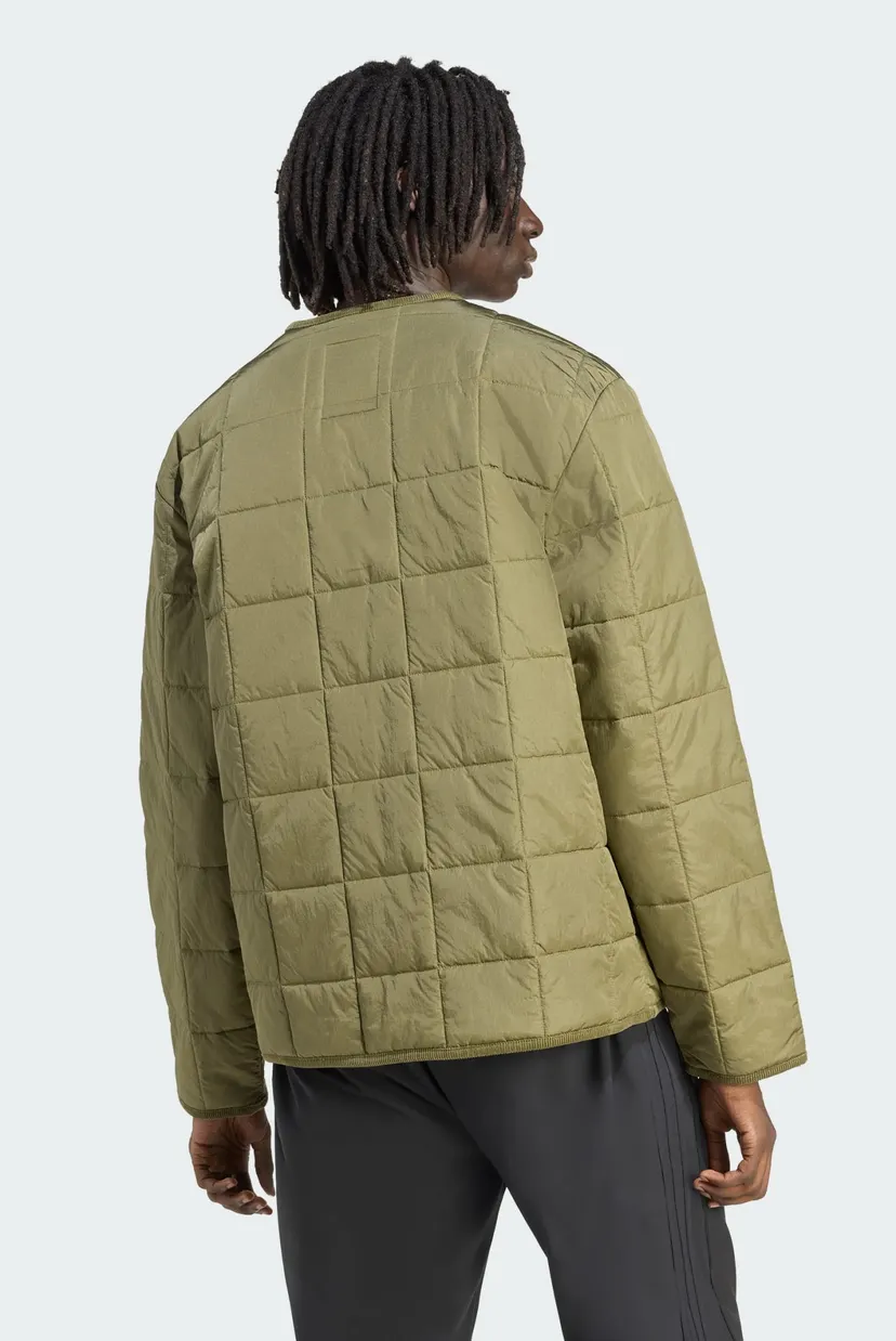 Чоловіча оливкова куртка adidas Originals Quilted 3