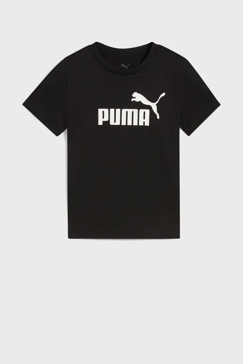 Дитяча чорна футболка ESS No. 1 Logo Tee Kids 4