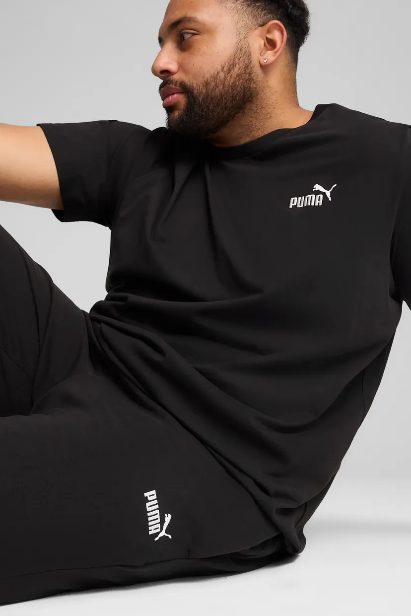Чоловічі чорні спортивні штани Essentials No. 1 Logo Jersey Pants Men 4