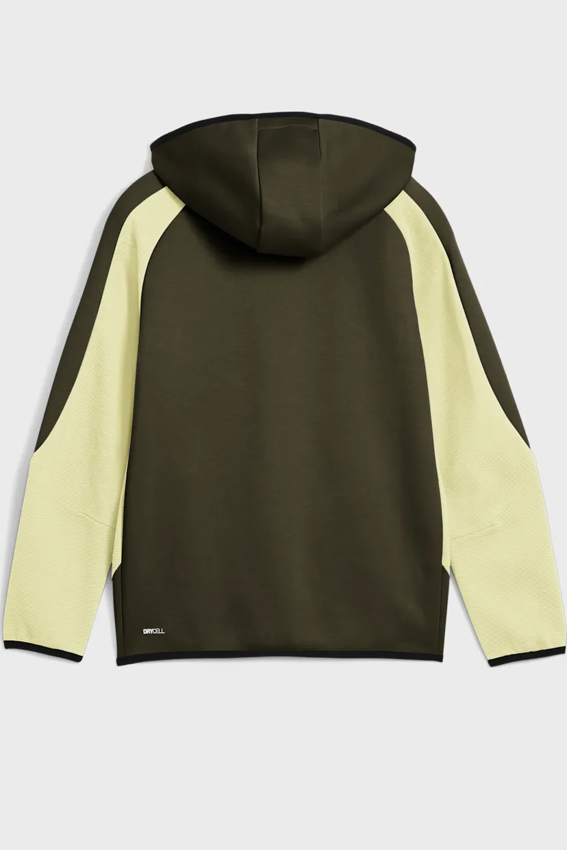 Детское зеленое худи Evostripe Full-Zip Hoodie Youth 5