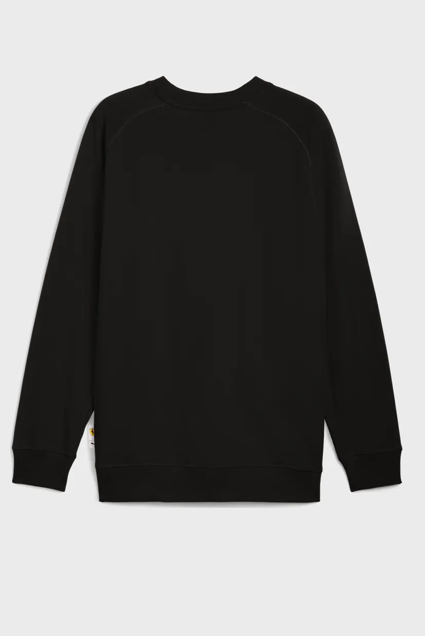 Чоловічий чорний світшот Scuderia Ferrari Sportswear Shield Crew Men 7