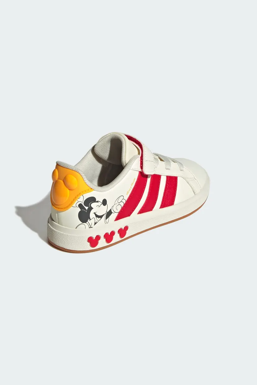 Детские белые сникерсы ADIDAS DISNEY MICKEY MOUSE GRAND COURT KIDS 5