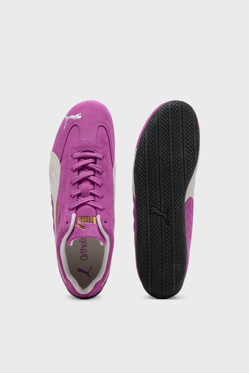 Малиновые замшевые кроссовки Speedcat OG Unisex 5
