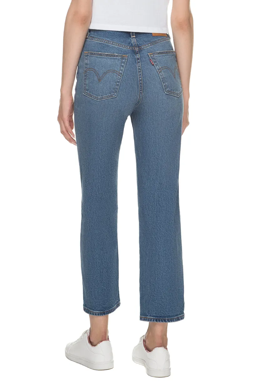 Женские синие джинсы RIBCAGE STRAIGHT ANKLE Levi's® 72693;0019