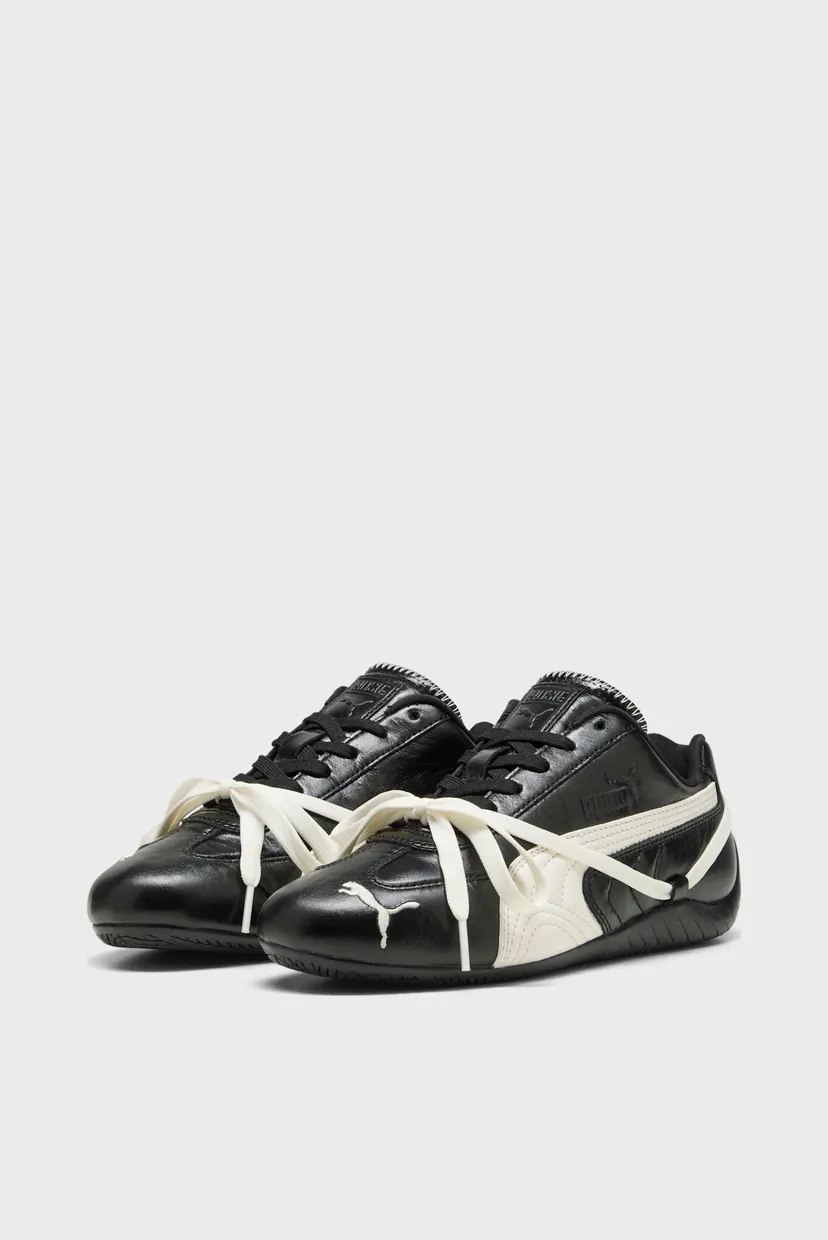 Жіночі чорні шкіряні кросівки PUMA x ROSÉ Speedcat Sneakers Women