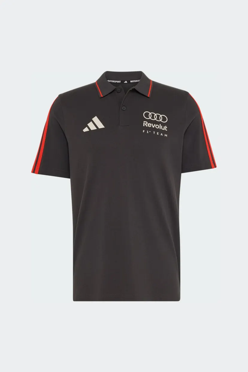 Чоловіче чорне поло Audi Formula One Team DNA 6