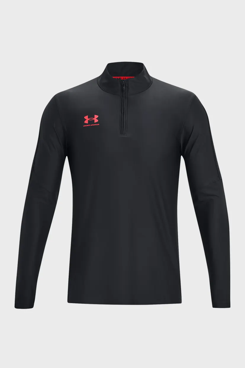 Мужская черная спортивная кофта UA M's Ch. Pro 1/4 Zip 5