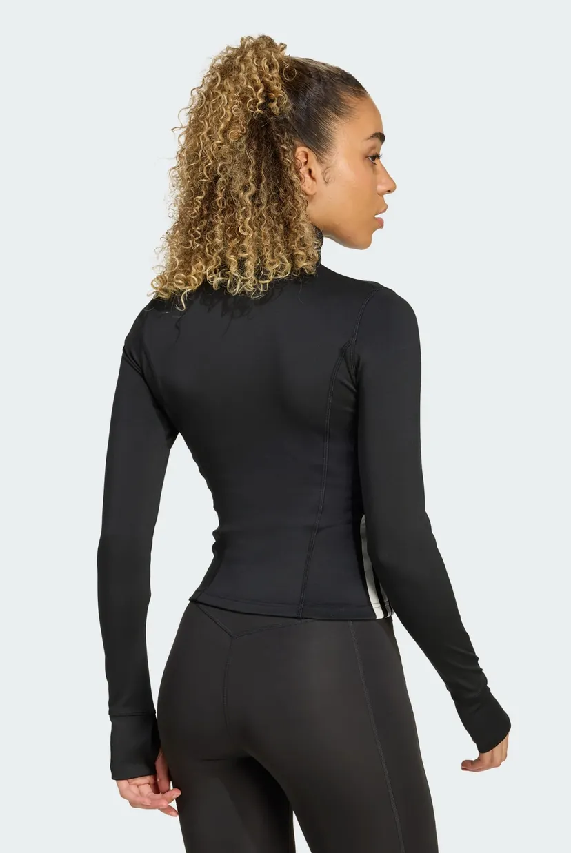 Жіноча чорна спортивна кофта Workout Essentials Zip Through Jacket