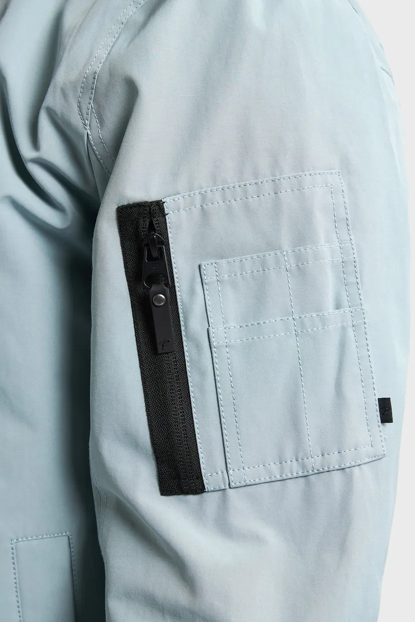 Чоловічий блакитний бомбер Men Jacket Bomber 6