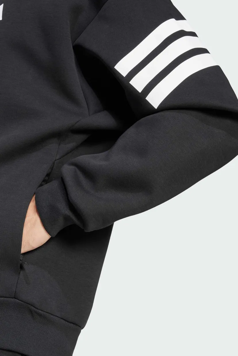 Чоловіча чорна спортивна кофта Future Icons 3-Stripes Woven 5