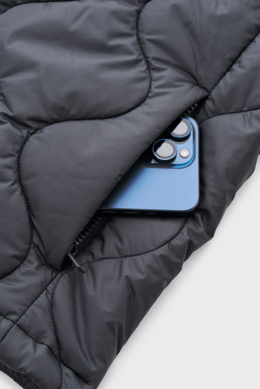 Мужской черный бомбер UA Heritage Jkt 6