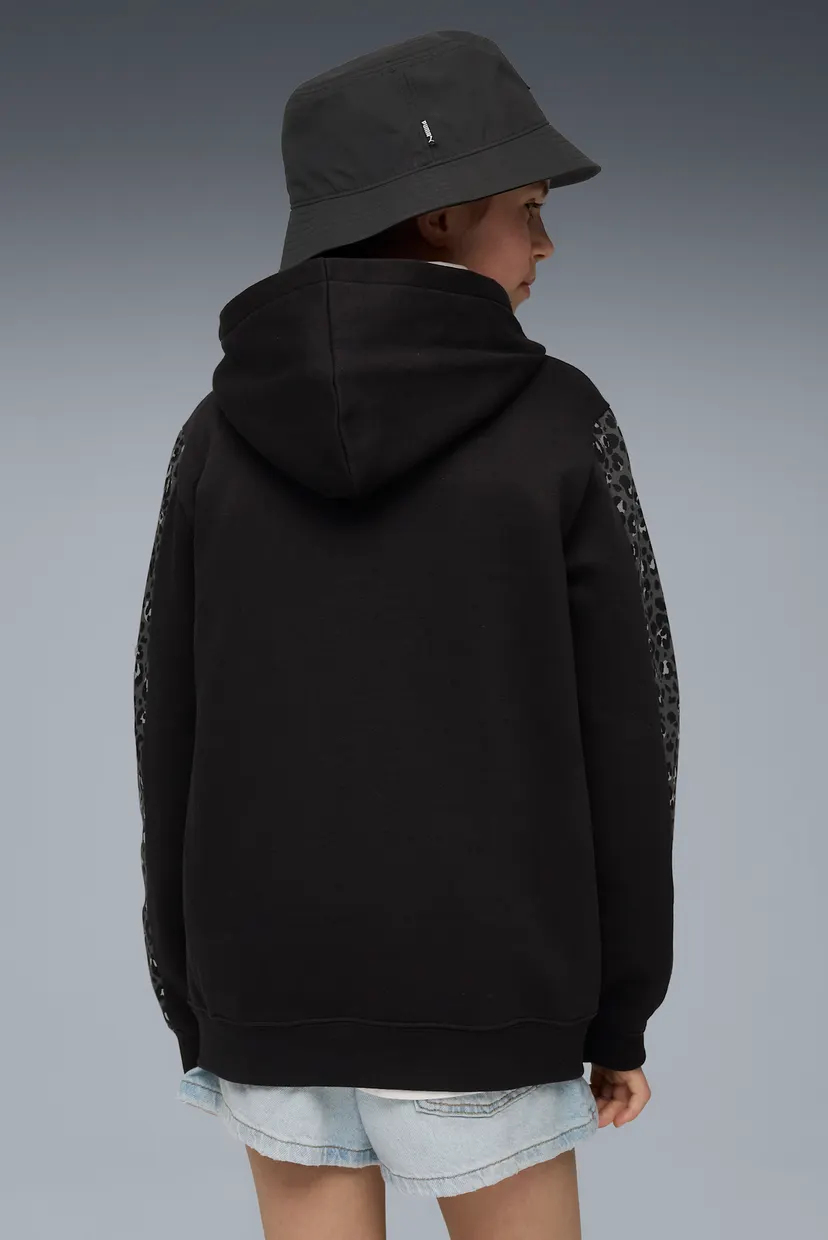 Детское черное худи Essentials Graphic Animal Hoodie Youth 3